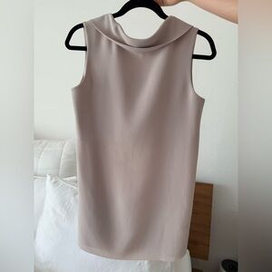 COS Sleeveless Blush Mauve Blouse